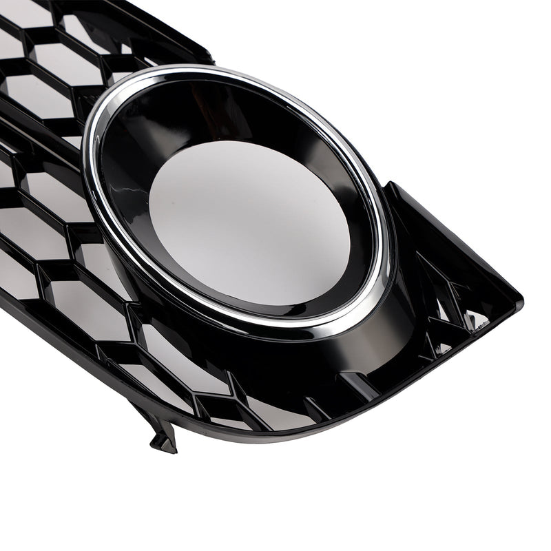 Honeycomb fog light grille Audi A5 2007-2011 - fitting detail - Becquet Voiture