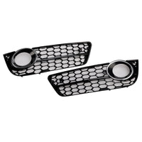 Honeycomb fog light grille Audi A5 2007-2011 - in use - Becquet Voiture