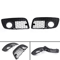 Grille Antibrouillard VW Golf MK5 GTI ABS Noir 2006-2008 - vue de trois-quarts - Becquet Voiture