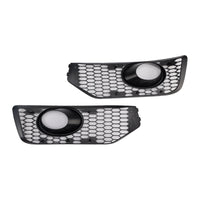 Nebelscheinwerfergrill VW T5 S-Line Schwarz glänzend - Montagedetail - Becquet Voiture