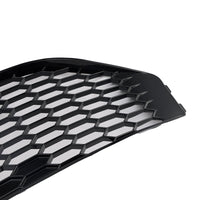 Nebelscheinwerfergrill VW T5 S-Line Schwarz glänzend - Draufsicht - Becquet Voiture
