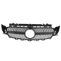Silberner Diamant-Kühlergrill Mercedes-Benz W213 E300 E400 2016–2019 - Studio-Packshot - Becquet Voiture
