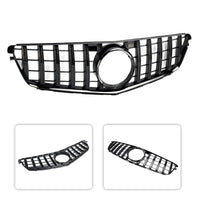 GTR Style Front Grille Mercedes C-Class W204 2008-2014 - fitting detail - Becquet Voiture
