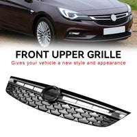 Grille Avant Noir Chrome Opel Astra K 2015-2019 - packshot studio - Becquet Voiture