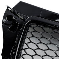 Grille Avant RS3 Style Nid D'abeille Audi A3 8P S3 - vue de profil 2 - Becquet Voiture