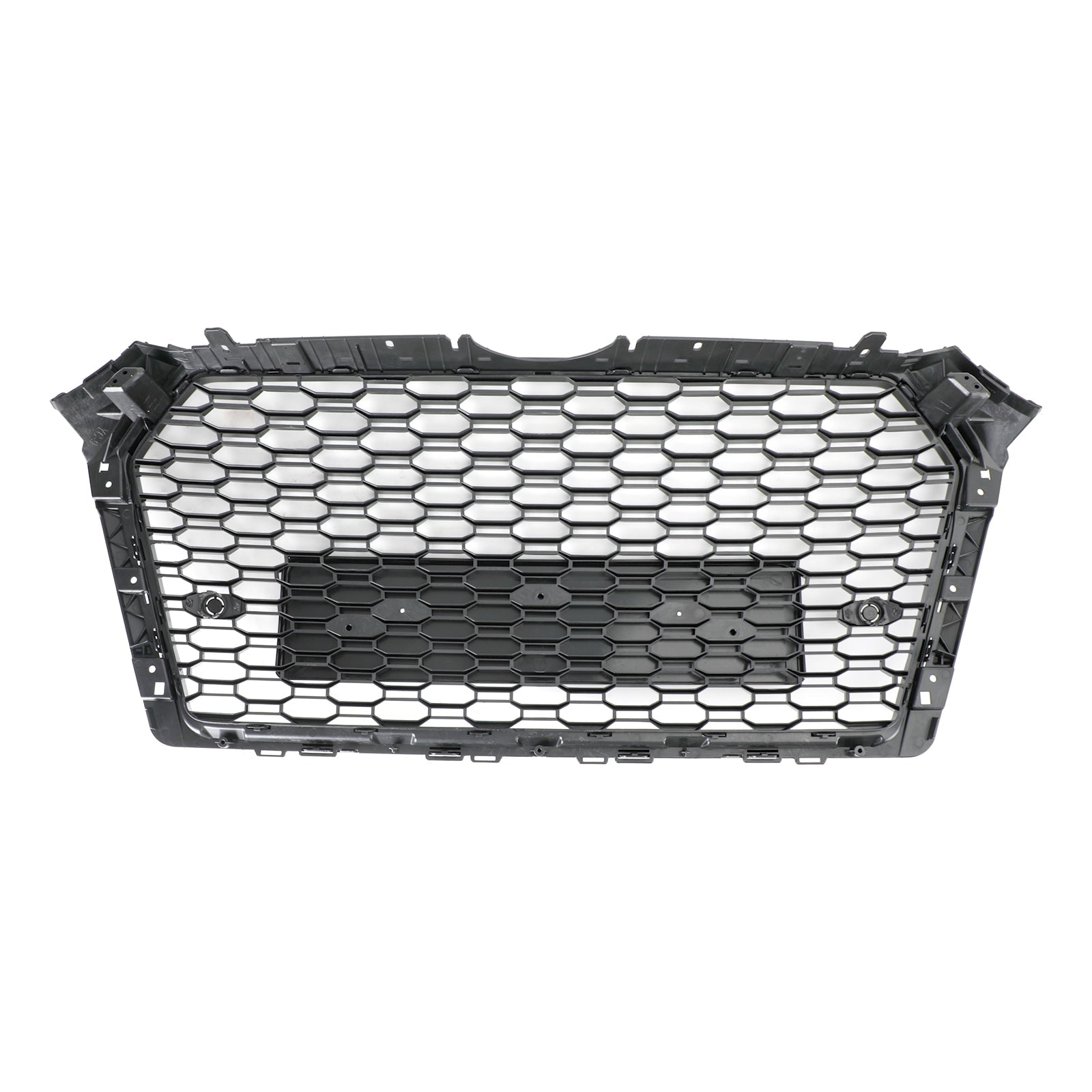 Grille Avant RS4 Style Nid D'abeille Noire Audi A4 S4 - vue de face - Becquet Voiture