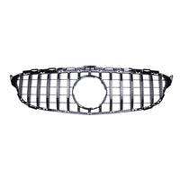 Grille Avant Style GT-R Mercedes Classe C W205 2015-2018 - vue de dessus - Becquet Voiture