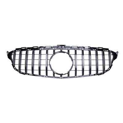 Grille Avant Style GT-R Mercedes Classe C W205 2015-2018 - vue de dessus - Becquet Voiture