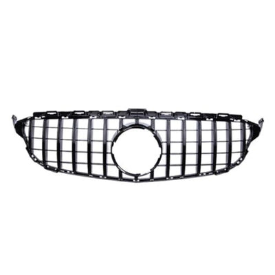 Grille Avant Style GT-R Mercedes Classe C W205 2015-2018 - vue rapprochée - Becquet Voiture