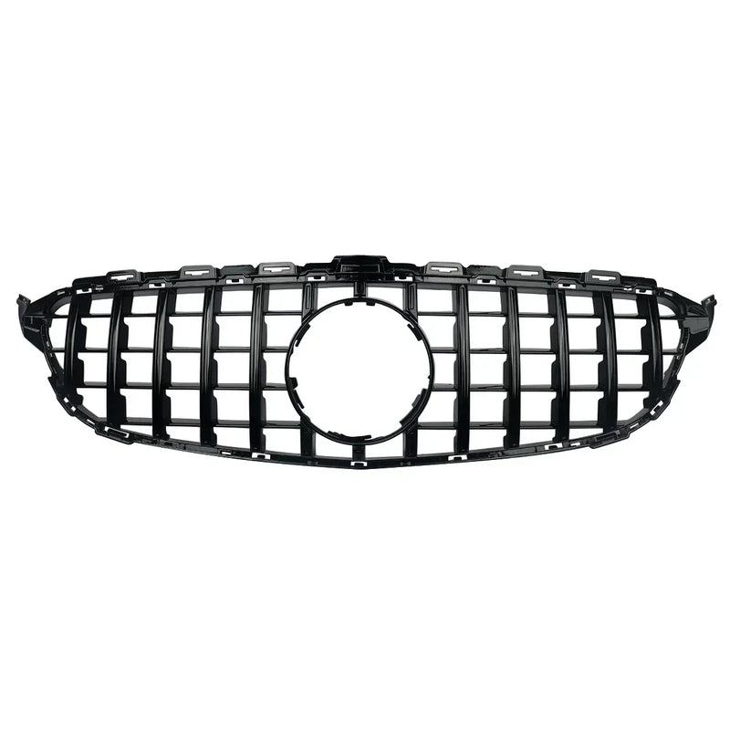 Grille Avant Style GTR Mercedes Classe C W205 2014-2018 - installé sur véhicule - Becquet Voiture