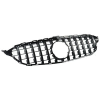 Grille Avant Style GTR Mercedes Classe C W205 2014-2018 - vue arrière - Becquet Voiture