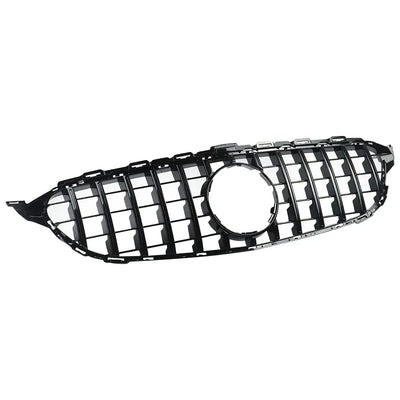 Grille Avant Style GTR Mercedes Classe C W205 2014-2018 - vue arrière - Becquet Voiture