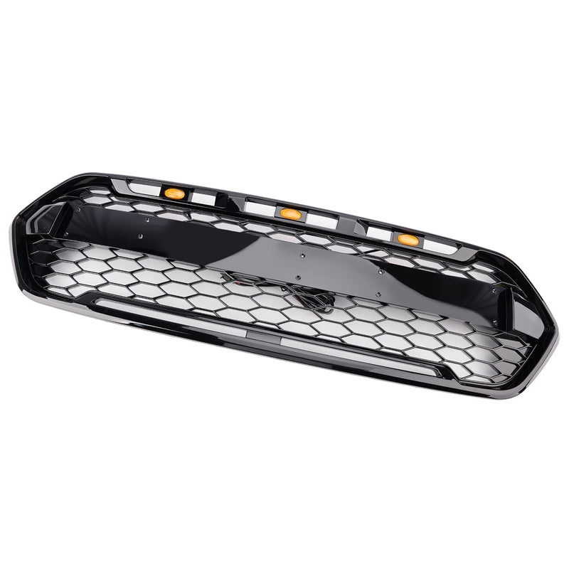 Grille Avant Style Raptor LED Ford Transit Custom 2018-2023 - vue rapprochée 2 - Becquet Voiture