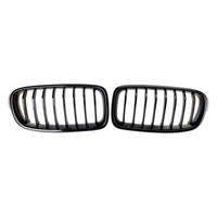 Grille BMW Série 3 F30 F31 F35 Noir Brillant 2012-2019 - vue arrière - Becquet Voiture