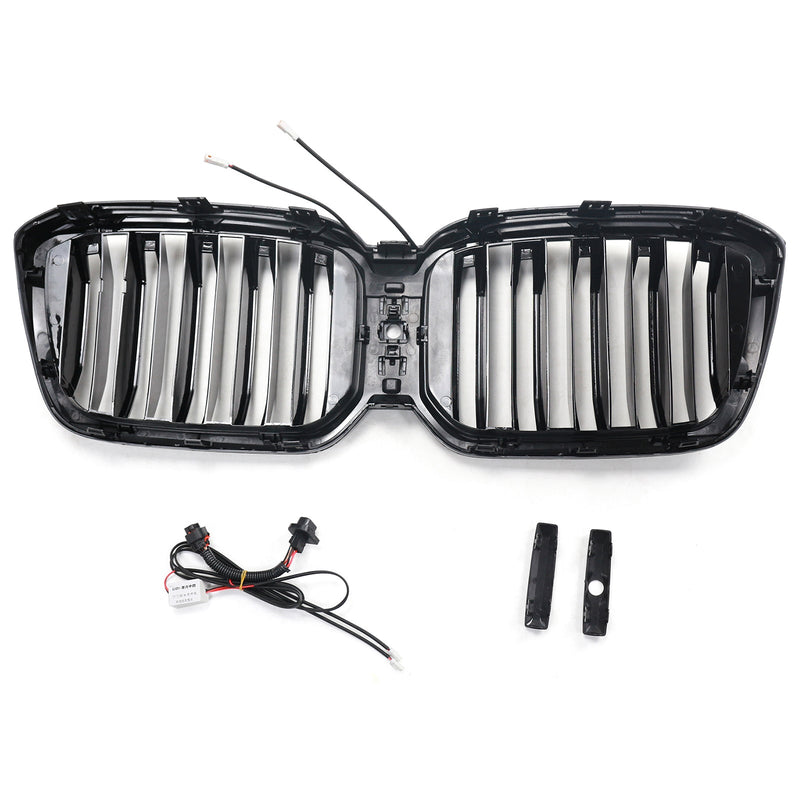 Grille BMW X3 G01 X4 G02 Double Lamelles 2022-2025 - détail du montage - Becquet Voiture