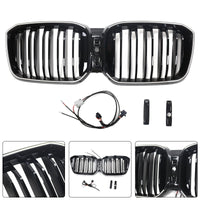 Grille BMW X3 G01 X4 G02 Double Lamelles 2022-2025 - packshot studio - Becquet Voiture