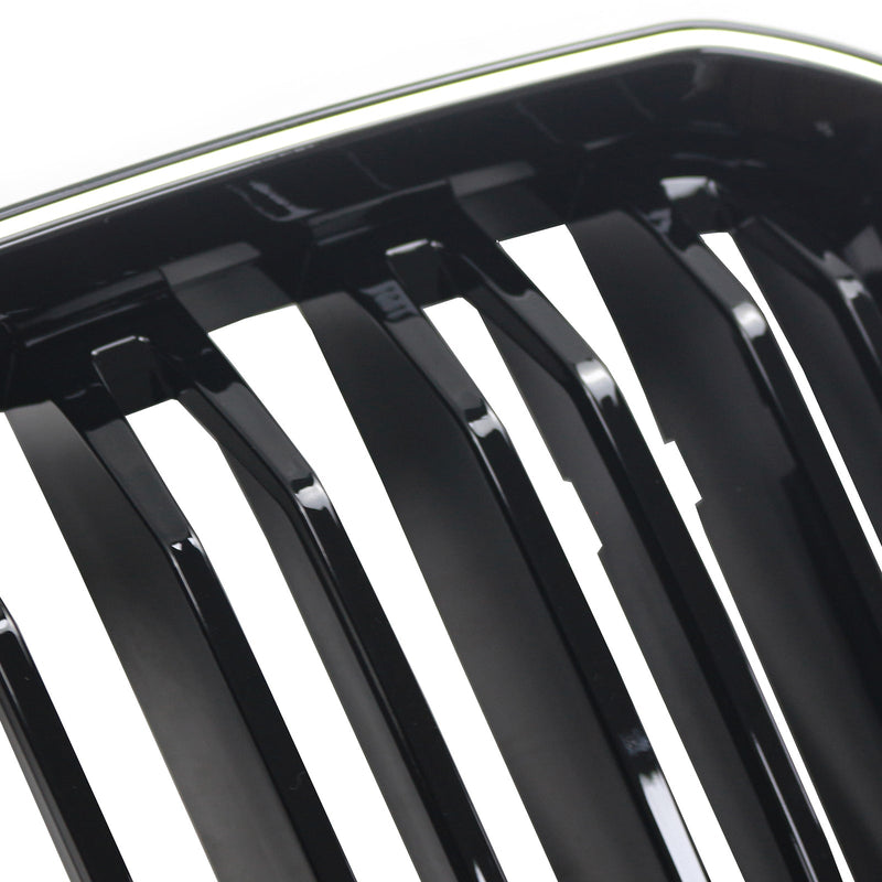Grille BMW X3 G01 X4 G02 Double Lamelles 2022-2025 - vue rapprochée - Becquet Voiture