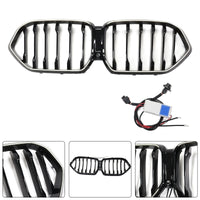 Grille BMW X6 G06 M50i Noir 2020-2022 Pare-Chocs - détail du montage - Becquet Voiture