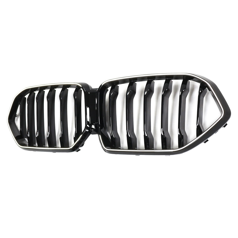 Grille BMW X6 G06 M50i Noir 2020-2022 Pare-Chocs - vue de trois-quarts 2 - Becquet Voiture