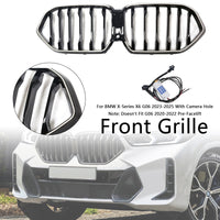 Grille BMW X6 G06 M60i Noir 2023-2025 Pare-Chocs - installé sur véhicule - Becquet Voiture
