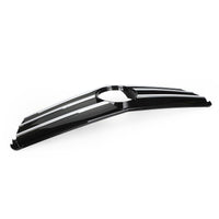 Grille Calandre Avant LED Noire Chromée Benz Classe C W204 - détail du montage - Becquet Voiture