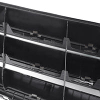 Grille Calandre Avant LED Noire Chromée Benz Classe C W204 - packshot studio 2 - Becquet Voiture