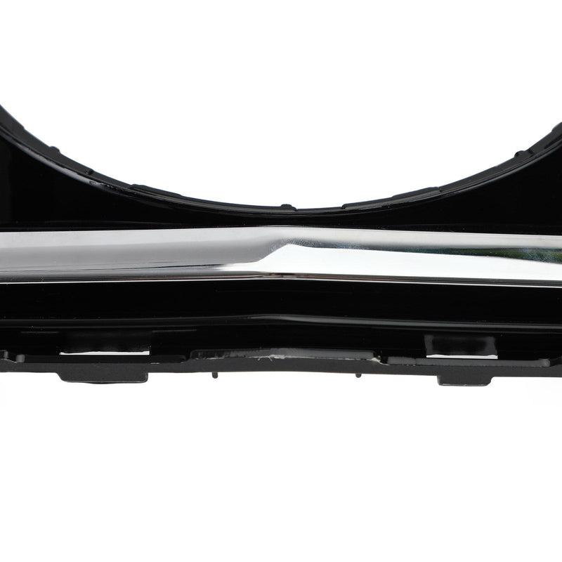 Grille Calandre Avant LED Noire Chromée Benz Classe C W204 - vue arrière 2 - Becquet Voiture