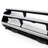 Grille Calandre Avant LED Noire Chromée Benz Classe C W204 - vue de profil 2 - Becquet Voiture