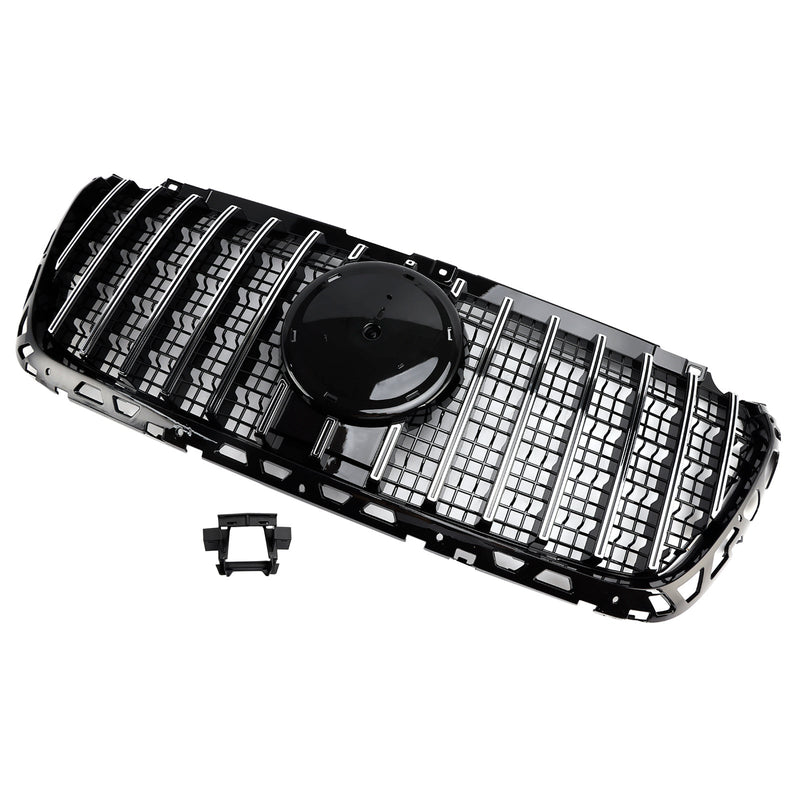 Grille Calandre Avant Mercedes Sprinter W907 W910 GT Style 2018-2023 - vue de trois-quarts 2 - Becquet Voiture