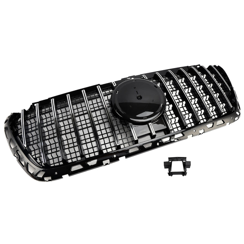 Grille Calandre Avant Mercedes Sprinter W907 W910 Style GT Noir - en situation - Becquet Voiture