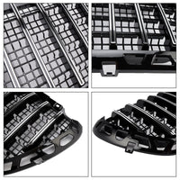 Grille Calandre Avant Mercedes Sprinter W907 W910 Style GT Noir - vue de trois-quarts 2 - Becquet Voiture