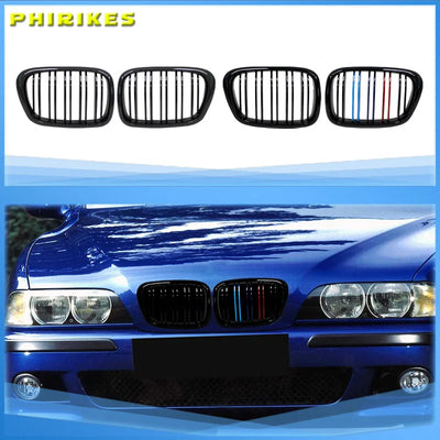 Grille Calandre BMW E39 Série 5 1999-2003 - vue de face - Becquet Voiture