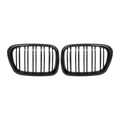 Grille Calandre BMW E39 Série 5 1999-2003 - vue de trois-quarts - Becquet Voiture