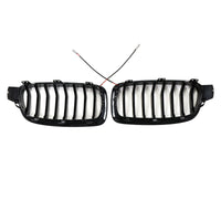 Grille Calandre BMW Série 3 F30 F31 Noir Brillant 2012-2019 - vue de dessus - Becquet Voiture