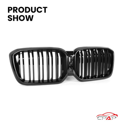 Grille Calandre BMW X3 G01 X4 G02 LCI 2022+ - vue de profil - Becquet Voiture