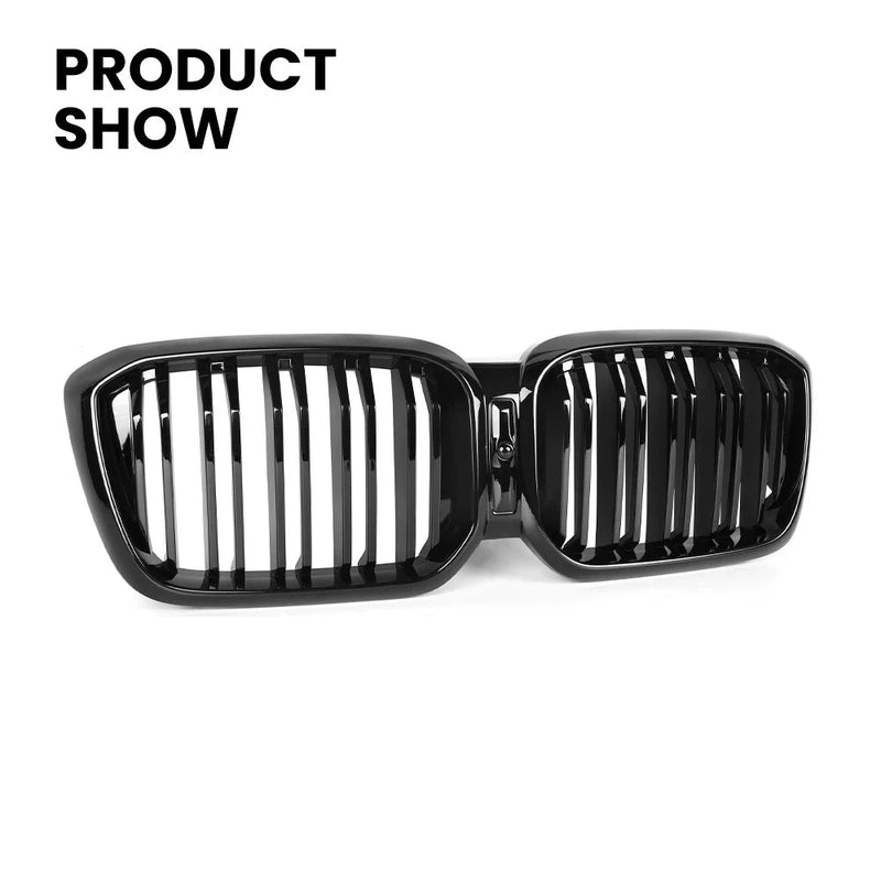 Grille Calandre BMW X3 G01 X4 G02 LCI 2022+ - vue de profil - Becquet Voiture