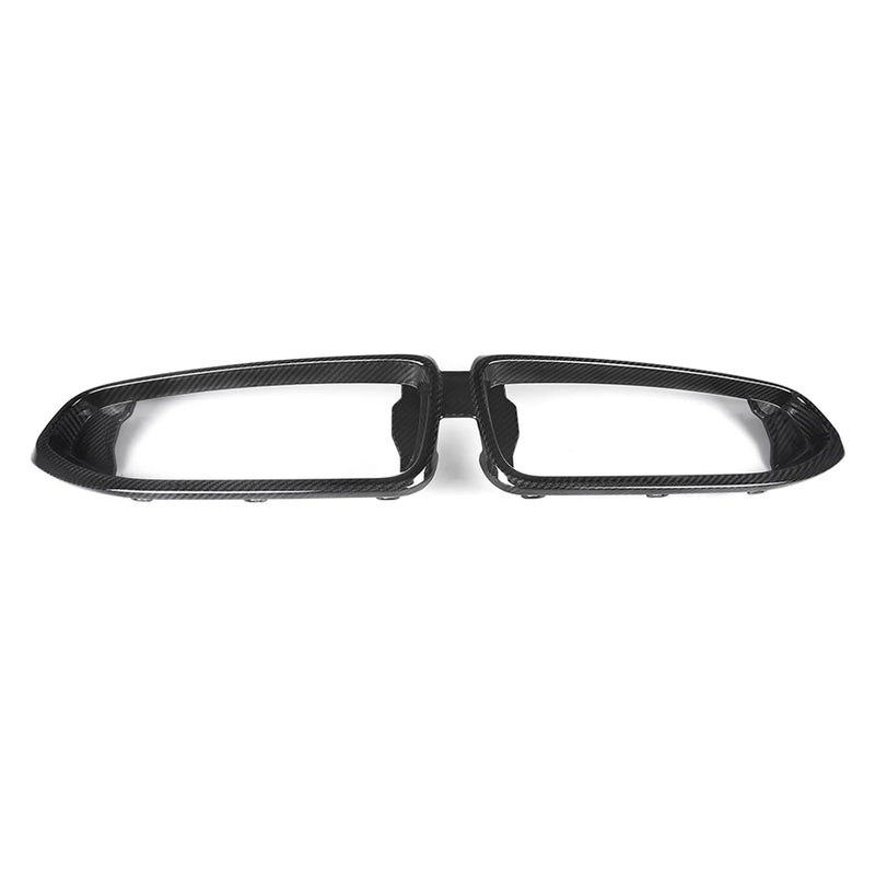 Grille Calandre Carbone BMW Série 2 G42 2022+ Noir Brillant - vue arrière - Becquet Voiture