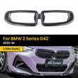 Grille Calandre Carbone BMW Série 2 G42 2022+ Noir Brillant