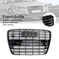 Chrome Grille Audi A8 D4 2010-2014 - studio packshot - Becquet Voiture