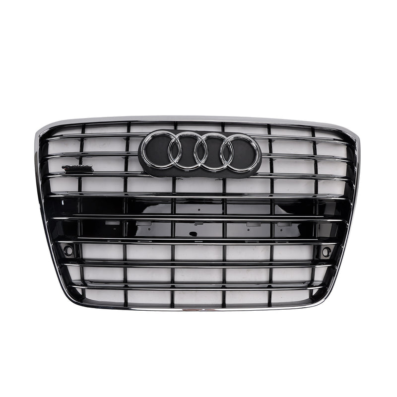 Chrome Grille Audi A8 D4 2010-2014 - front view - Becquet Voiture