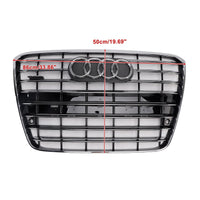 Chrome Grille Audi A8 D4 2010-2014 - side view 2 - Becquet Voiture