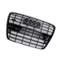Chrome Grille Audi A8 D4 2010-2014 - side view - Becquet Voiture
