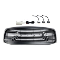 Black Grille for 2006–2008 Dodge Ram 1500 - rear view 2 - Becquet Voiture