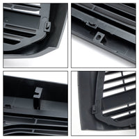 Black Grille for 2006–2008 Dodge Ram 1500 - front view 2 - Becquet Voiture