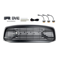 Black Grille for 2006–2008 Dodge Ram 1500 - side view 2 - Becquet Voiture