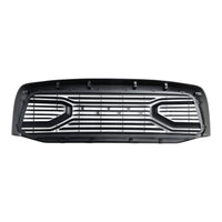 Black Grille for 2006–2008 Dodge Ram 1500 - close-up view - Becquet Voiture
