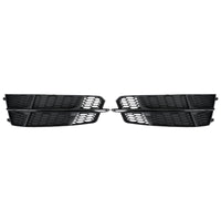 Lower Grille Audi A6 C7 S-Line 2016-2018 Black - rear view 2 - Becquet Voiture