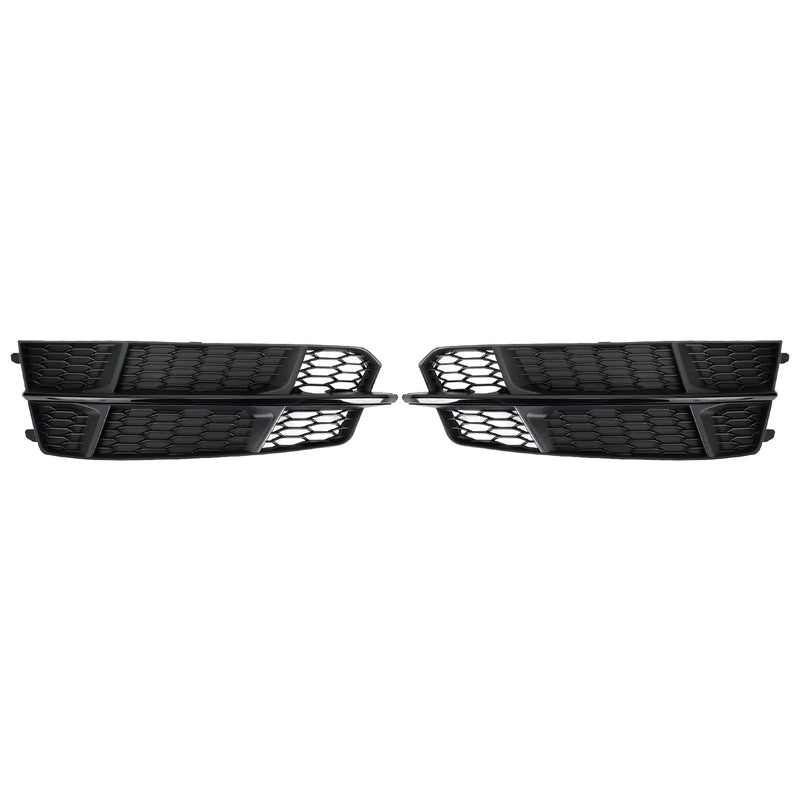 Lower Grille Audi A6 C7 S-Line 2016-2018 Black - rear view 2 - Becquet Voiture