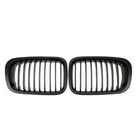 Grille Calandre Noir BMW Serie 3 E46 Phase 1 - vue de trois-quarts - Becquet Voiture