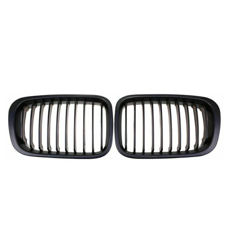Grille Calandre Noir BMW Serie 3 E46 Phase 1 - vue de trois-quarts - Becquet Voiture